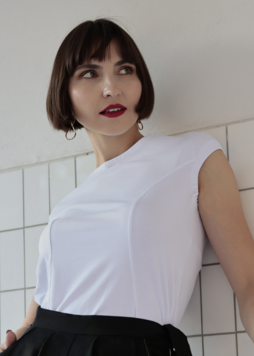 Tričko Elgin I bílé