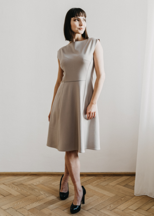 Šaty Ashton II béžové