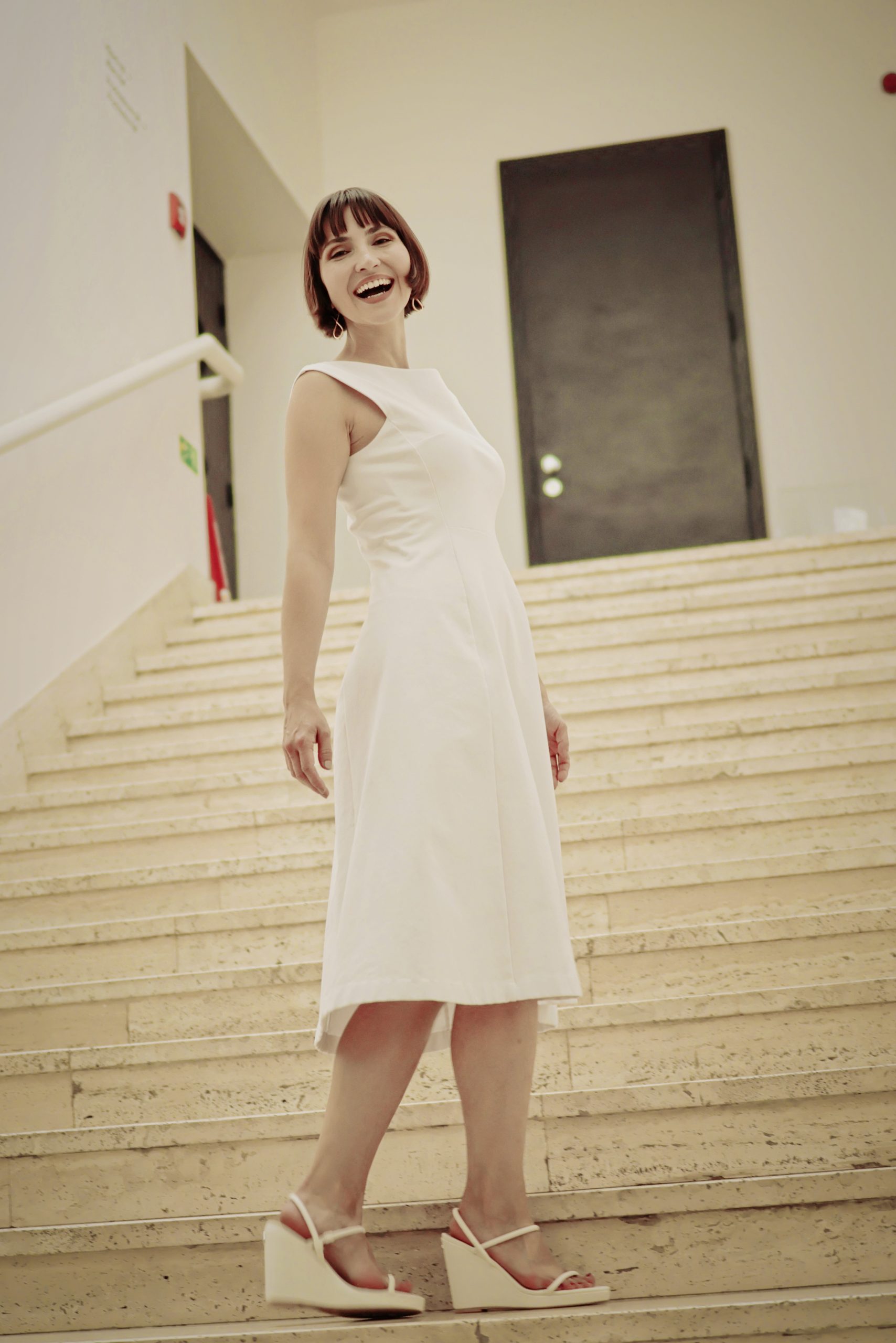 Šaty PuntoB bílé1