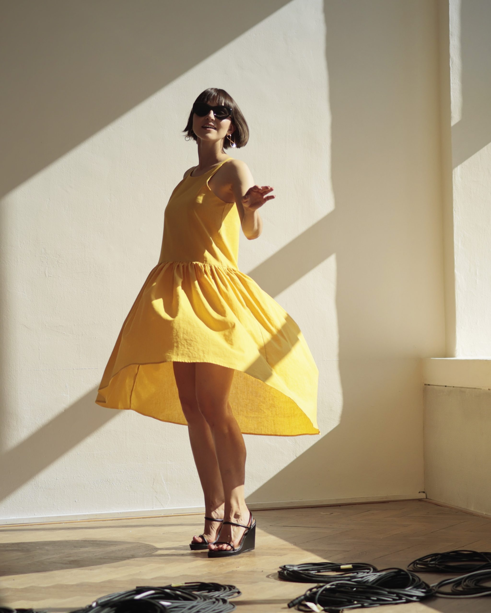 Šaty Sorona žluté1