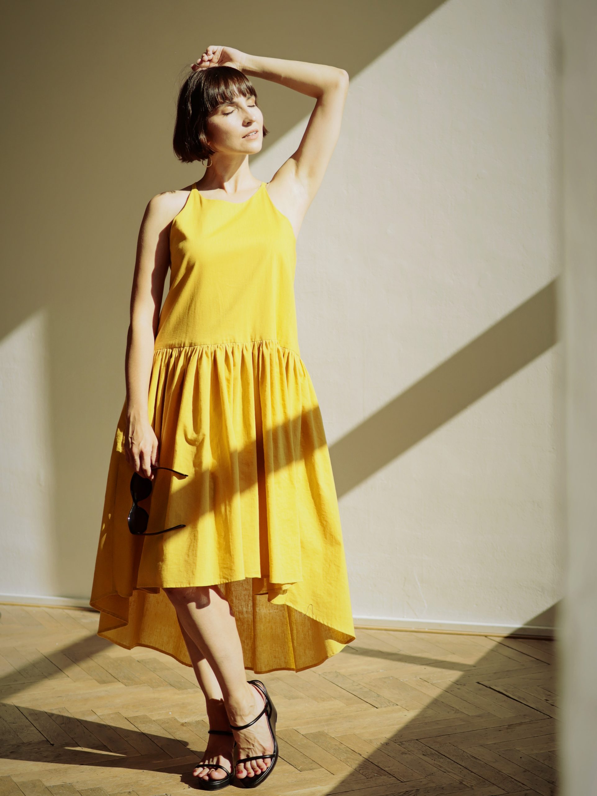 Šaty Sorona žluté2