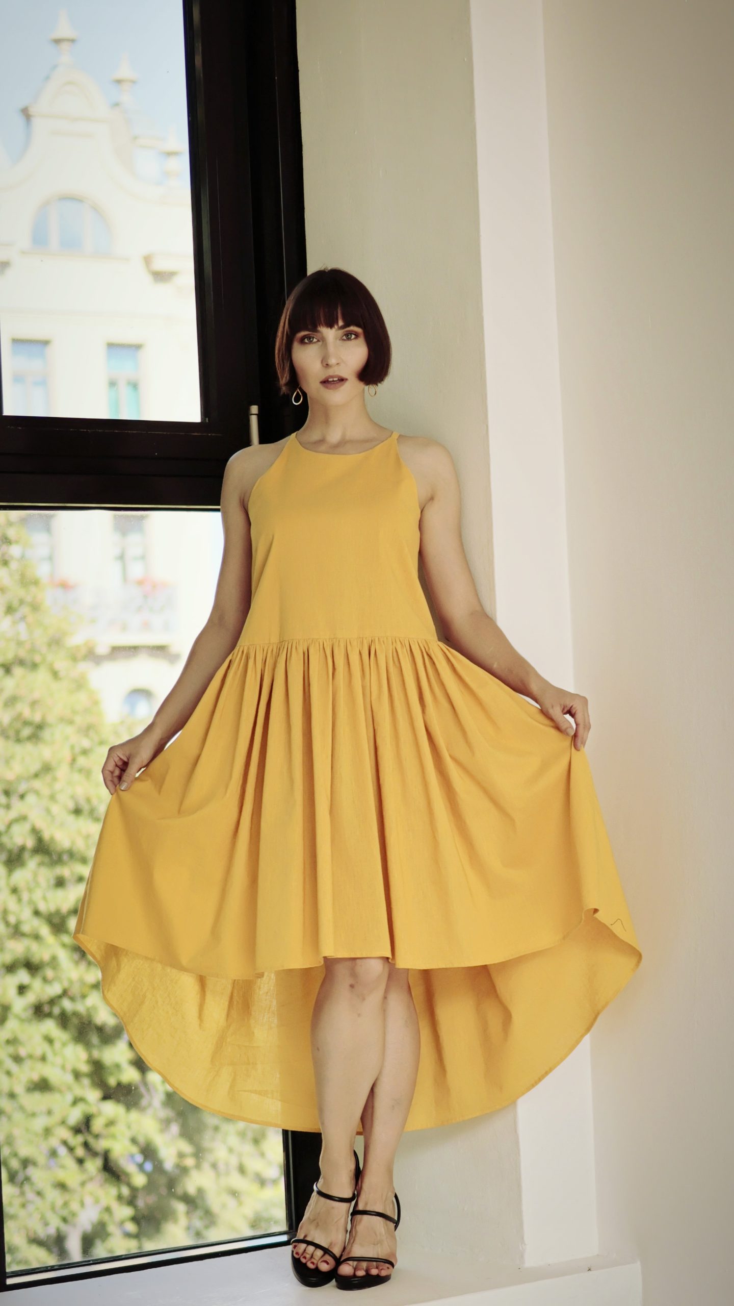 Šaty Sorona žluté3