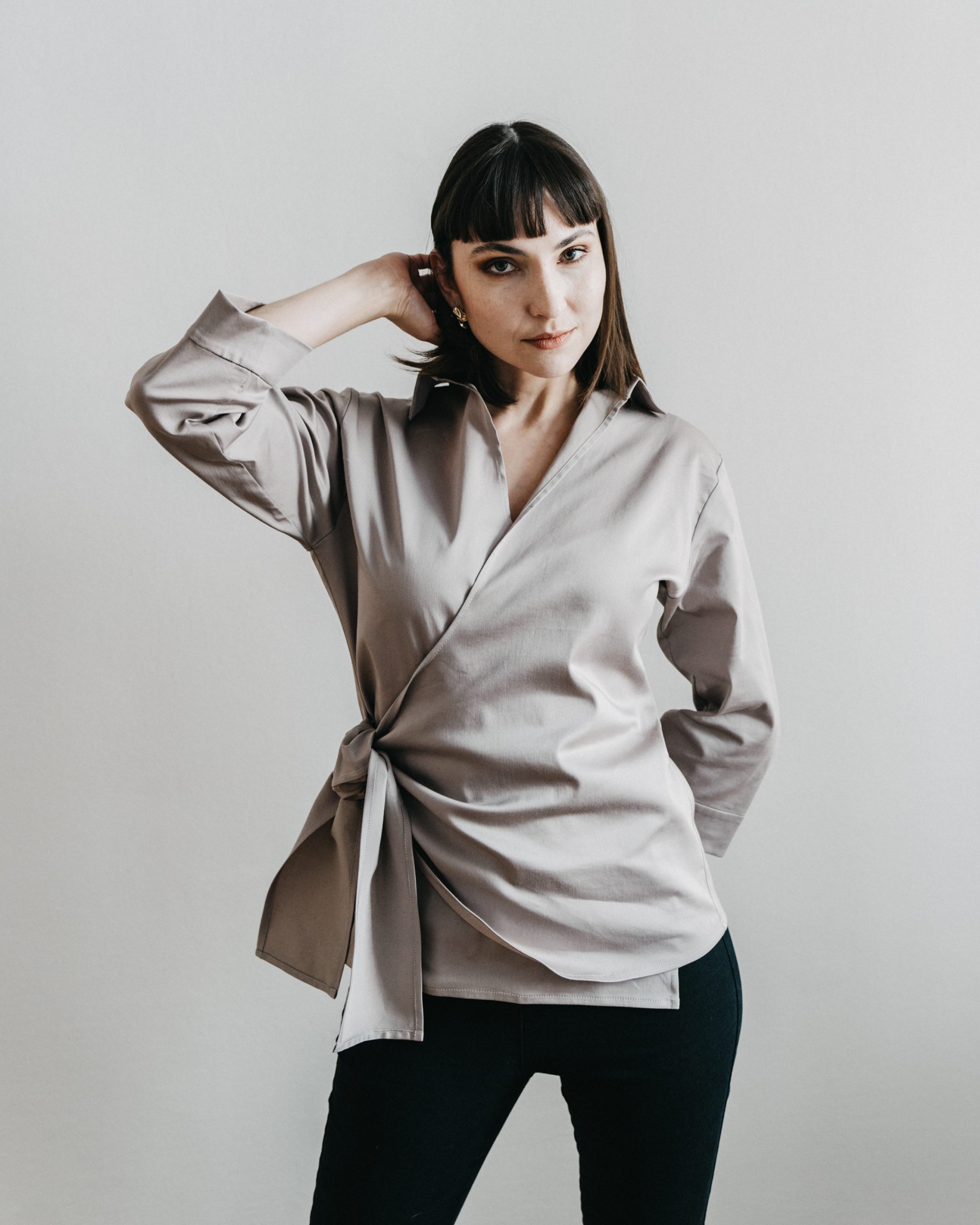 košile Amble I béžová2