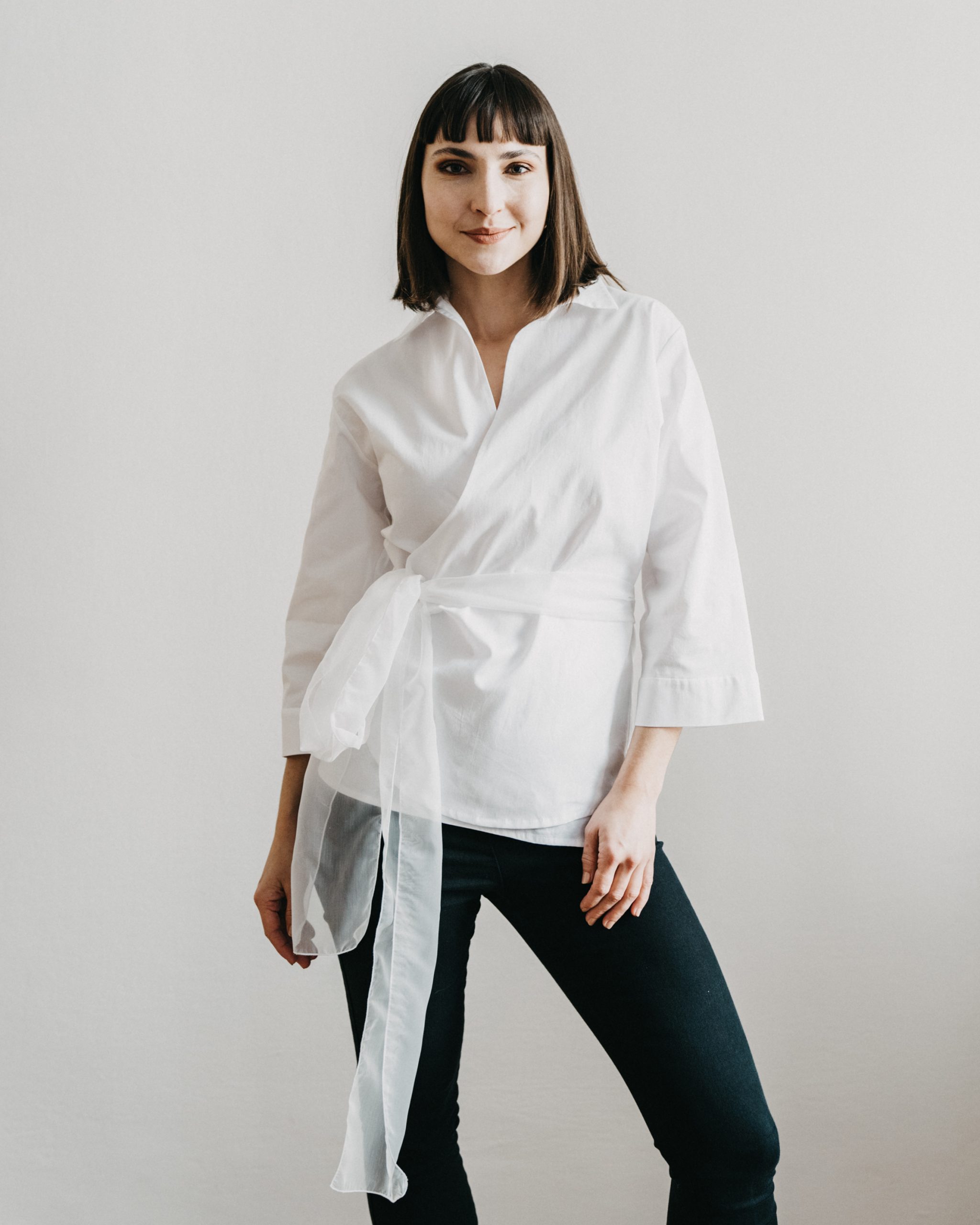 košile Amble II bílá1