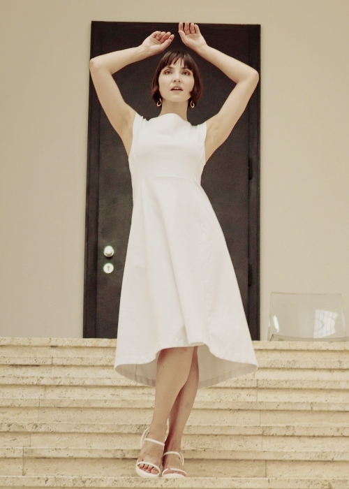 Šaty Ashton I bílé