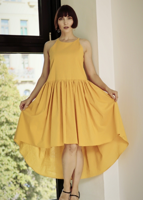 Šaty Carlton žluté