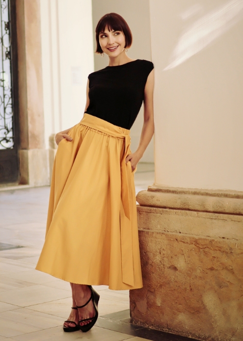 Sukně Formby žlutá